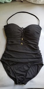 Ralph Lauren black one piece swimsuit